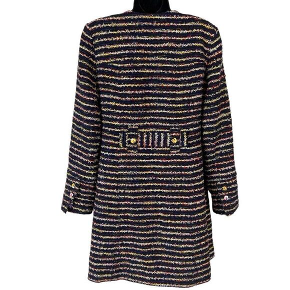 Cabi Headline Topper Button Down Multi-Stripe Coat - Picture 15 of 16